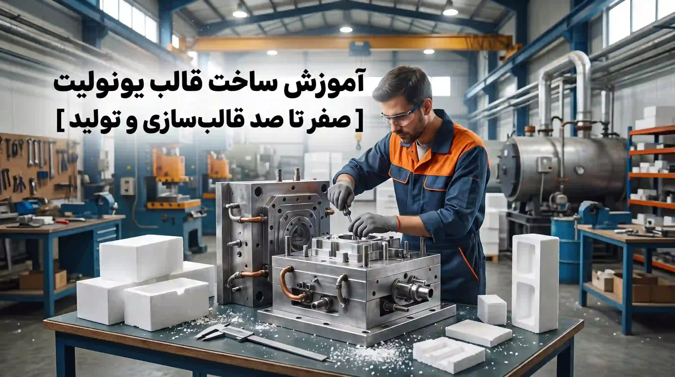 آموزش ساخت قالب یونولیت [صفر تا صد قالب سازی و تولید]